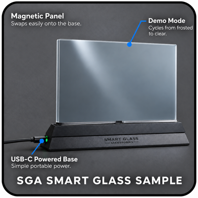 SGA Smart Glass Sample